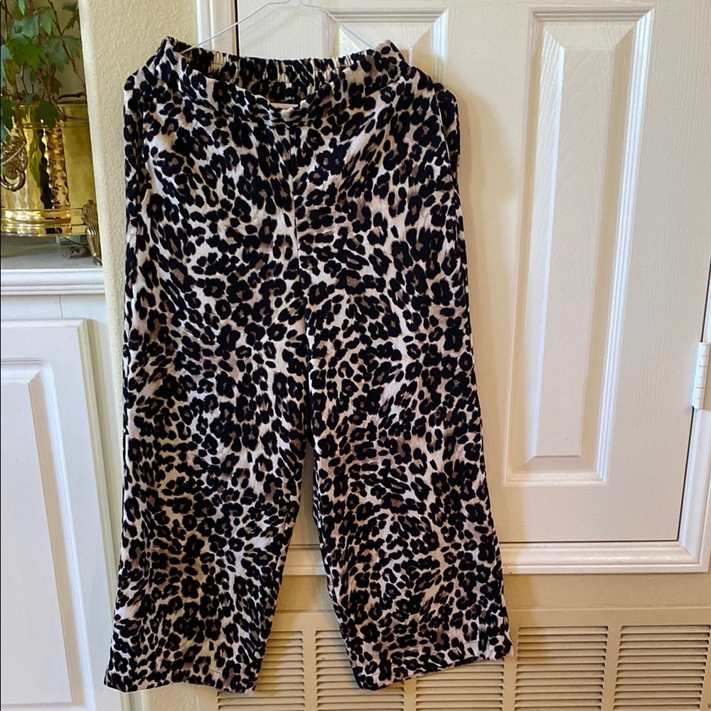 Leopard Print Women's Pants